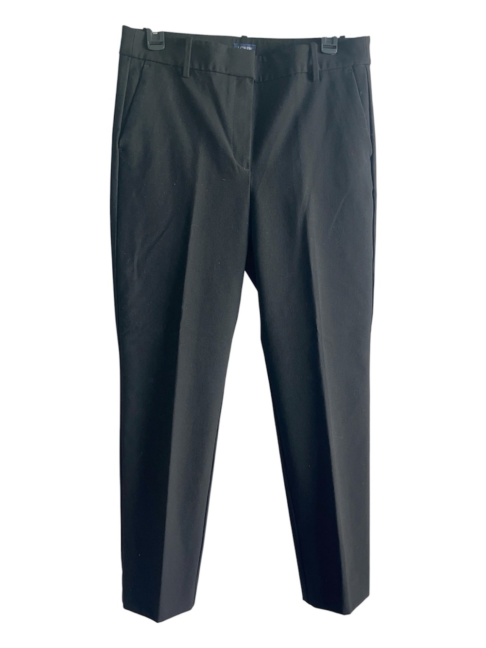 J. Crew Ruby Crop Black Straight-Leg Dress Pants Size 8 Like New